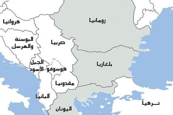 خريطة التشيك والدول المجاورة - اين توجد التشيك 1497 4