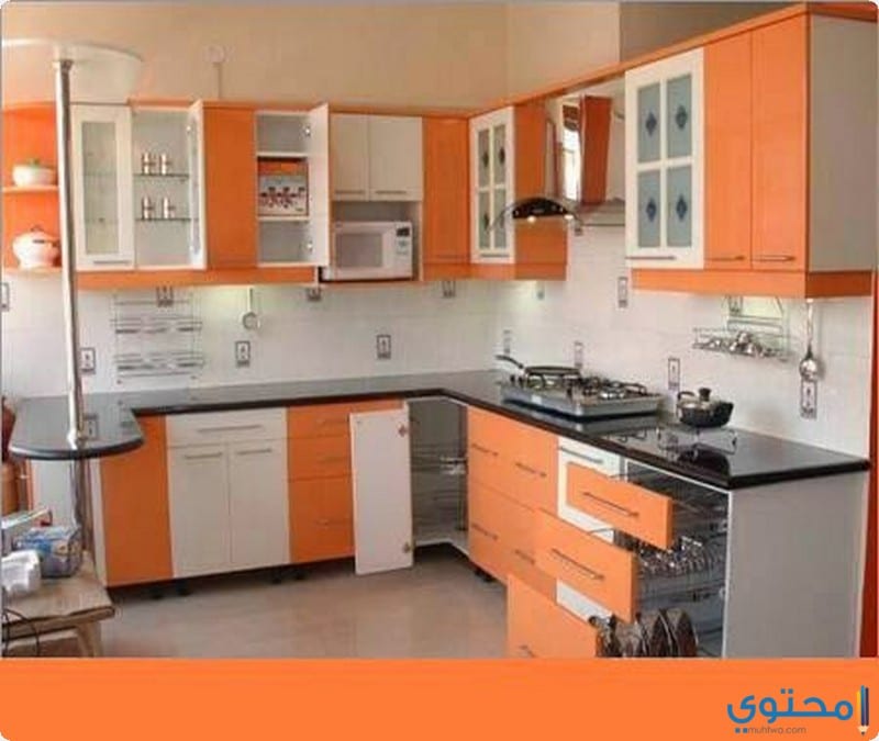 ديكورات عظيمة من المطابخ - تصميمات مطابخ الوميتال 5243 5