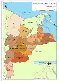خريطة الدقهلية بالتفصيل , وما لاتعرفه عن هذه المحافظة