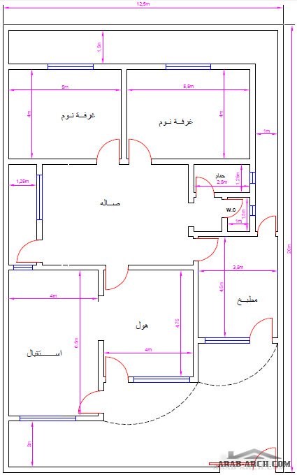 خرائط منازل 250 متر , تقسيمات تحفه للبيوت